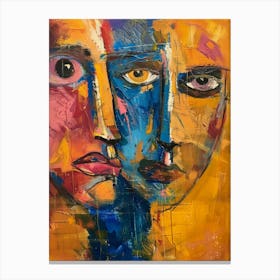 Two Faces 23 Canvas Print