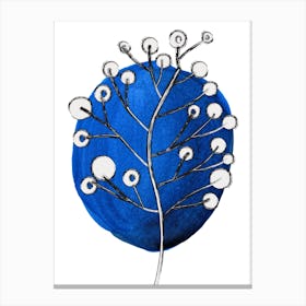 Blue Tree 1 Canvas Print