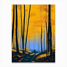 Walk In The Woods 3 Canvas Print