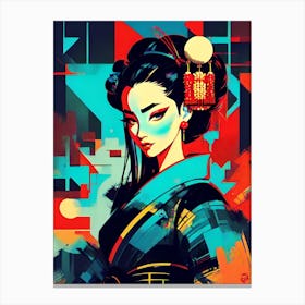 Geisha 84 Canvas Print