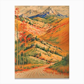 Autumn In Colorado Canvas Print