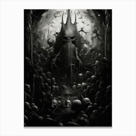 Lord Of The Dead 1 Canvas Print