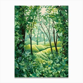 Verdant Serenade Canvas Print