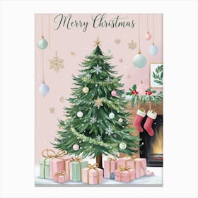 Merry Christmas 14 Canvas Print