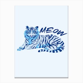 Meow Canvas Print