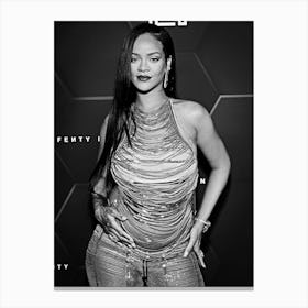 Rihanna Canvas Print