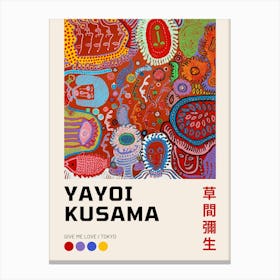 Yayoi Kusama Canvas Print