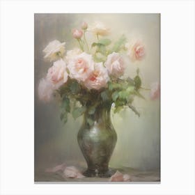 Roses Oil Painting Canvas Print