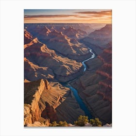 Grand Canyon Sunrise Canvas Print