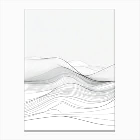 Abstract Wave 2 Canvas Print