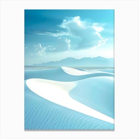 White Sands Canvas Print