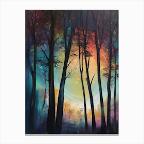 Twilight Forest 1 Canvas Print