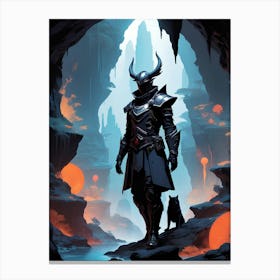 Dwarven Warrior Canvas Print