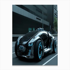 Futuristic Car Canvas Print