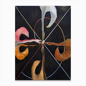 Hilma af Klint - The Swan, No. 07, Group IX-SUW Canvas Print