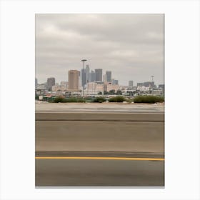 Los Angeles skyline Canvas Print