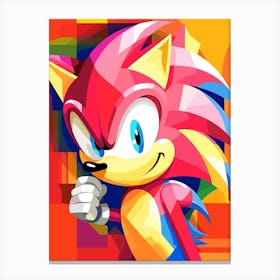 Sonic The Hedgehog 7 Canvas Print