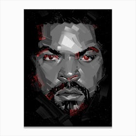 Ice Cube II Canvas Print
