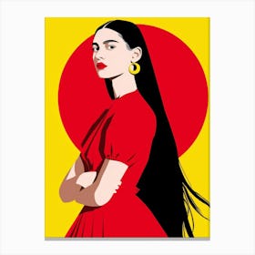 Frida Kahlo 1 Canvas Print