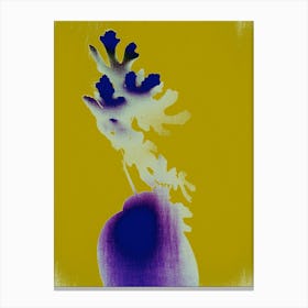 Fig Yellow Canvas Print