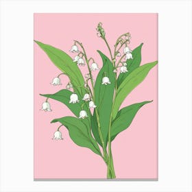 Lily Of The Valley 5 Canvas Print