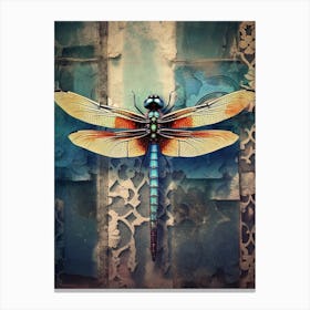 Dragonfly Urban 2 Canvas Print