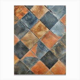 Tiled Floor Canvas Print