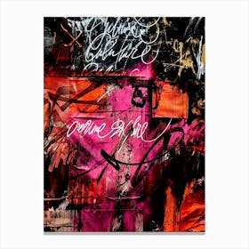 Graffiti Art Canvas Print