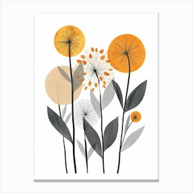 Dandelion Print Canvas Print