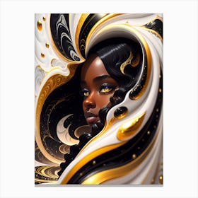 Becoming Pure Gold Canvas Print