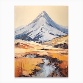Ben Alder Scotland 3 Mountain Painting Canvas Print