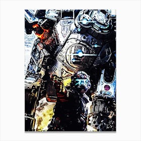 titanfall 2 1 Canvas Print