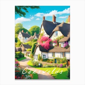 Cotswolds England 1 Canvas Print