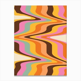 Psychedelic Pattern Canvas Print