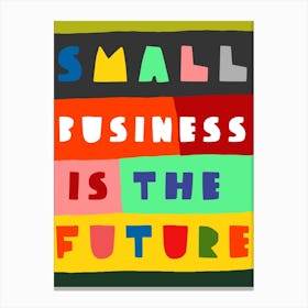Small Business Canvas Print