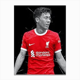 Wataru Endo Liverpool Canvas Print