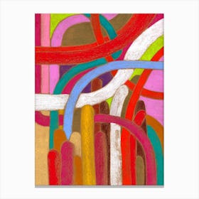 Color Tube Canvas Print