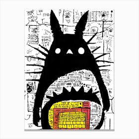 Totoro Canvas Print