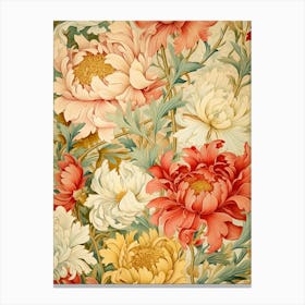 Peony Wallpaper 3 Canvas Print