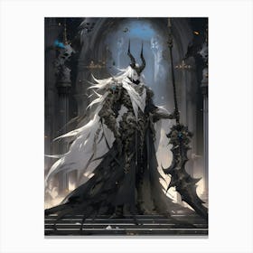 Dark Demon Canvas Print