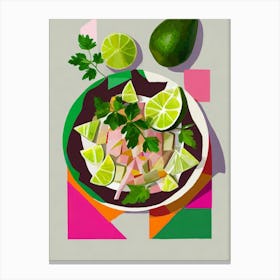 Ceviche Canvas Print