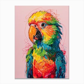 Parrot 5 Canvas Print
