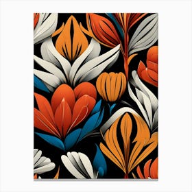 Floral Pattern 45 Canvas Print