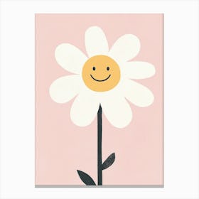 Nursery cute flower Canvas Print