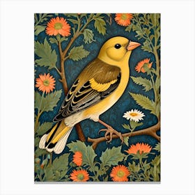 William Morris Goldfinch 1 Canvas Print