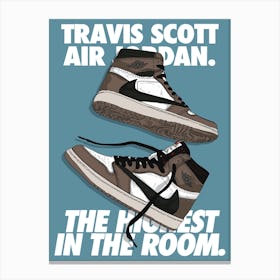 icon sneakers rapper Canvas Print
