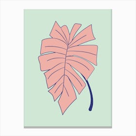 Monstera Leaf 8 Canvas Print