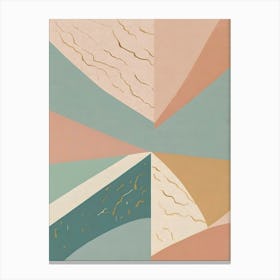 Abstract Pastel Pattern 4 Canvas Print