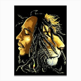Bob Marley 1 Canvas Print