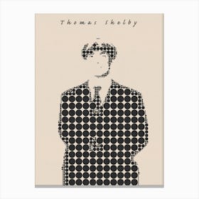 Thomas Shelby Minimal Canvas Print